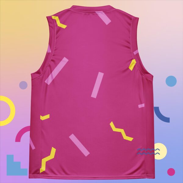 Camiseta de baloncesto unisex reciclada - Imagen 2